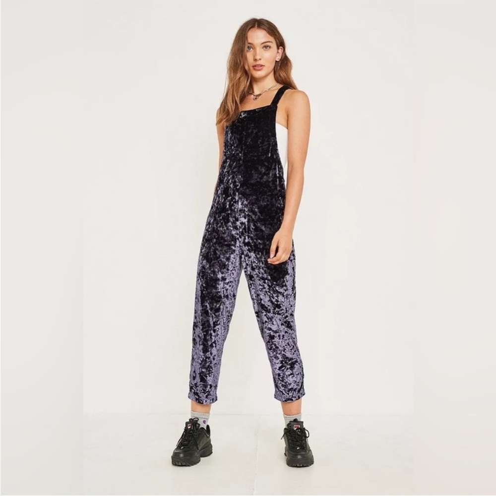 Urban Outfitters Women's Blue Dungarees Jumpsuit